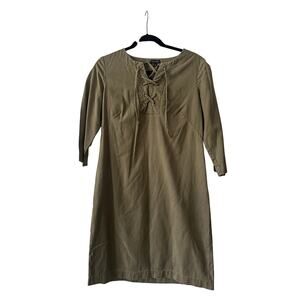 Talbots Green Dress